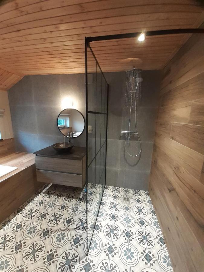 "Petite Perle En Haute Ardenne" Avec Vue Sur La Vallee, Cabine Infra-Rouge Et Bain Balneo Lierneux Exterior foto